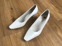 Högl Brautschuhe Hochzeitsschuhe Pumps perlenweiß Gr.36 Echtleder Nordrhein-Westfalen - Bornheim Vorschau
