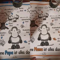 Ohne Mama / Papa ist alles doof Poster 40x50cm je 4€ Schleswig-Holstein - Norderstedt Vorschau