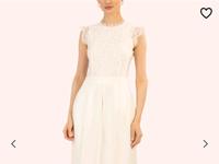 Apart Jumpsuit | Standesamt | Hochzeit | Weiß | 44 | XL Bayern - Leinburg Vorschau