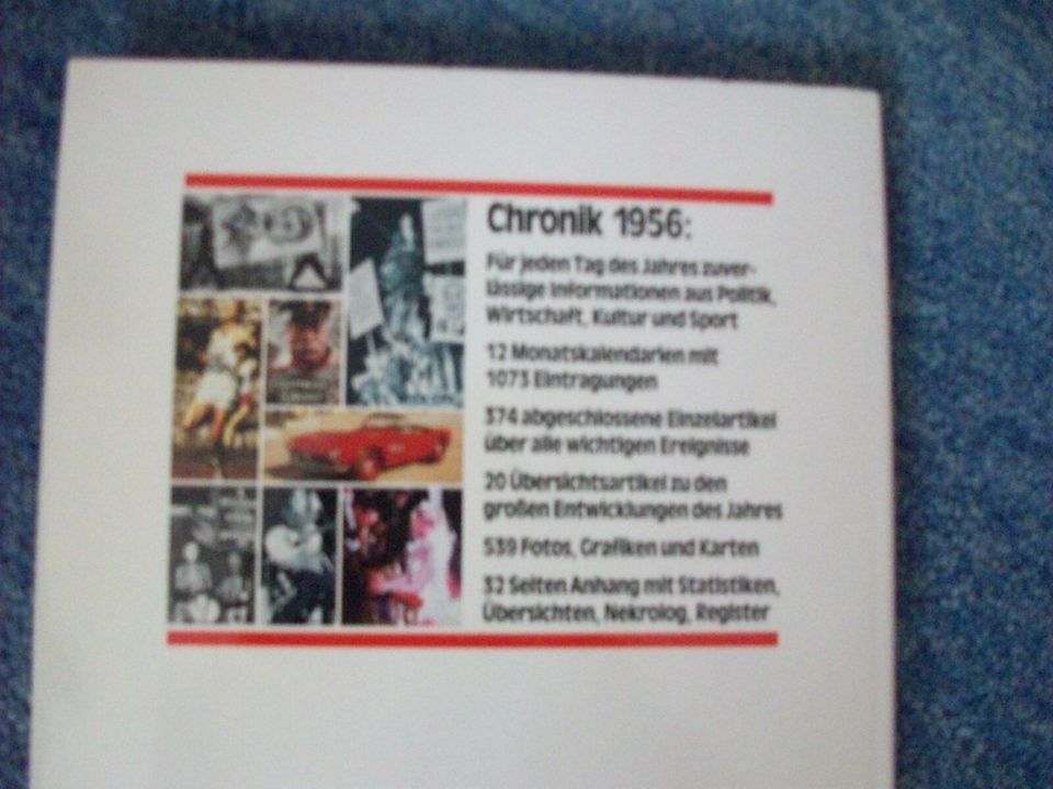 1 Buch "Chronik 1956" Tag für Tag in Wort und Bild in Filderstadt