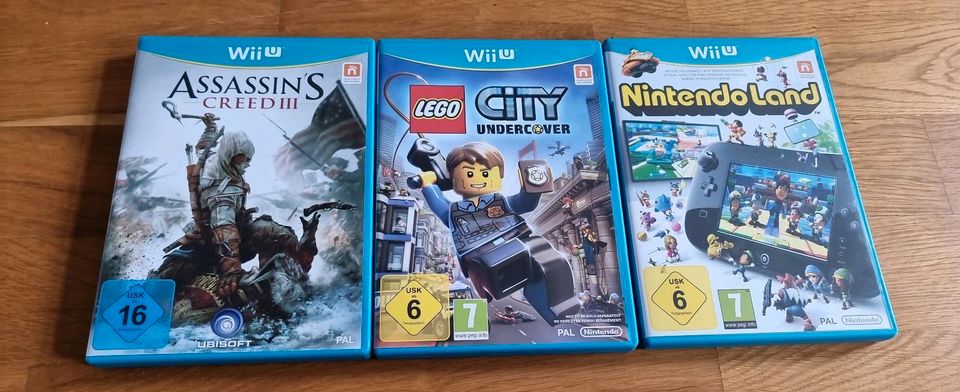 Nintendo Wii U Spiele 3er Set in Saarlouis