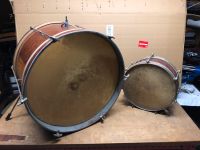 Historisches Schlagzeug bass drum snare drum Hessen - Rödermark Vorschau