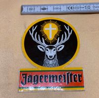 Aufkleber mit Jägermeister Logo und Schriftzug aus den 80ern Baden-Württemberg - Heimsheim Vorschau