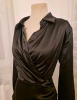 TOP❤️ Stradivarius Satin Wickelkleid Mini Kleid Kragen Raffung L Bayern - Aschaffenburg Vorschau