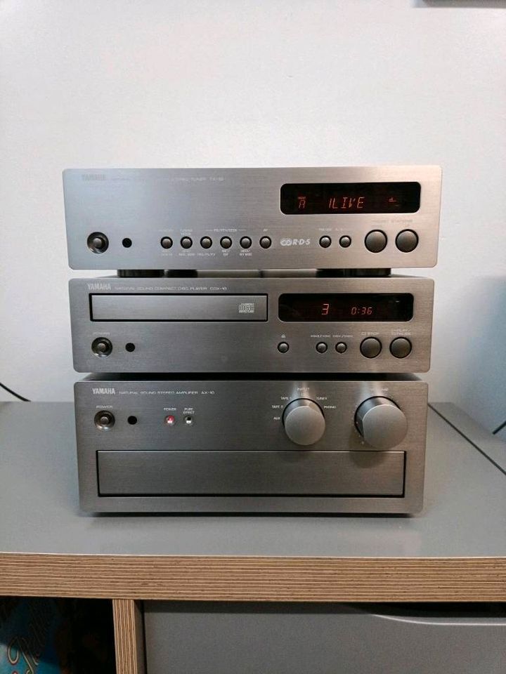 Yamaha Stereoanlage Titan AX-10, CDX-10, TX-10 in Iserlohn