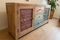 Massivholz Sheesam Sideboard Landhaus Shabby Landscape Nordrhein-Westfalen - Swisttal Vorschau