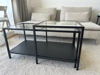 IKEA VITTSJÖ Couchtisch Glastisch 2er Set schwarz Berlin - Mitte Vorschau