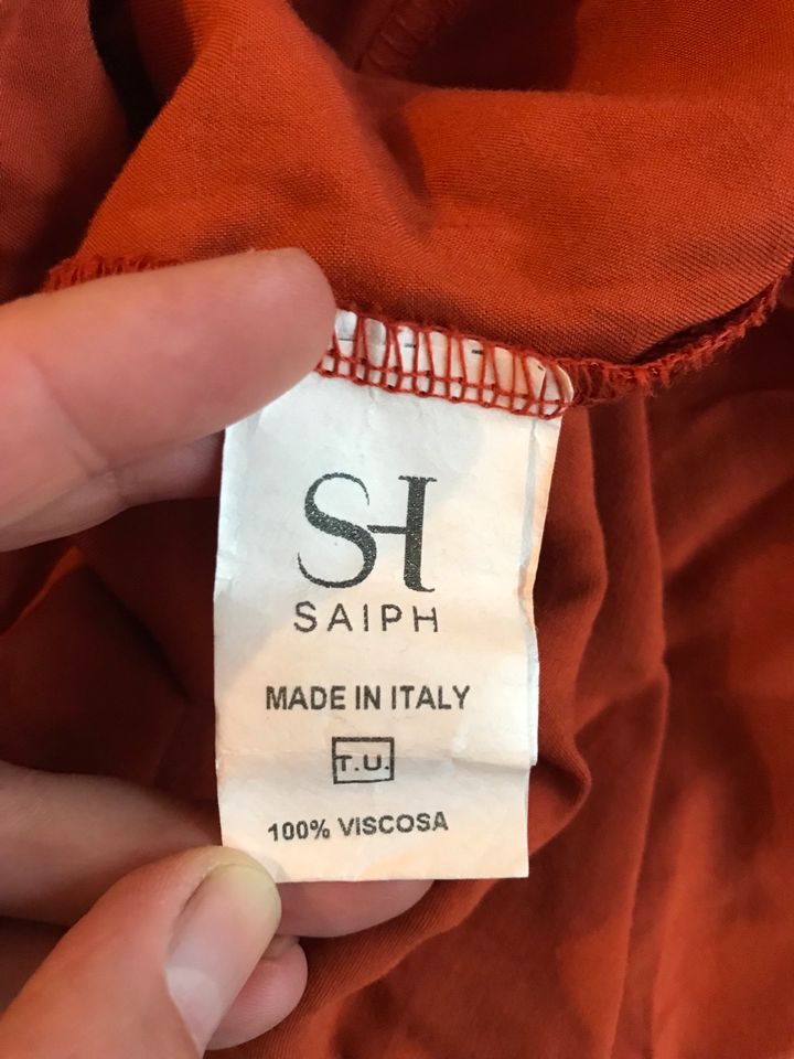 Kleid rost orange Saiph Satin scandi zara other week Ganni cos in München