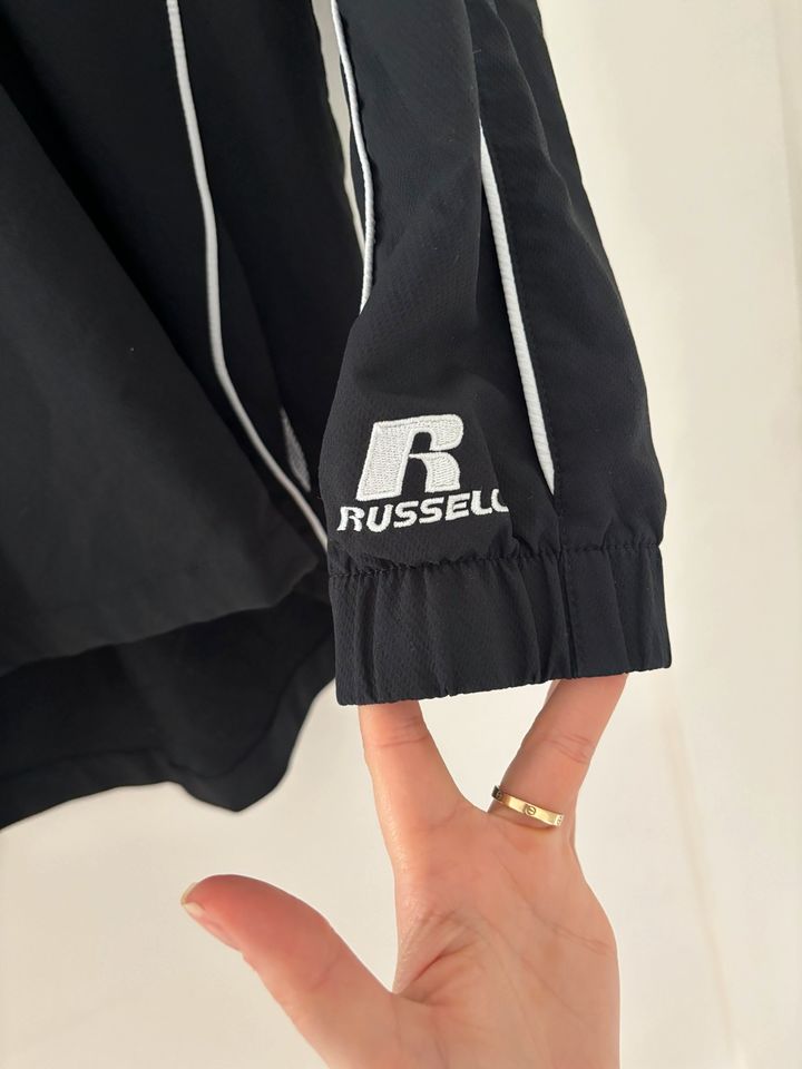 Russel athletic windbreaker Jacke schwarz M 38 Herren Damen in Koblenz