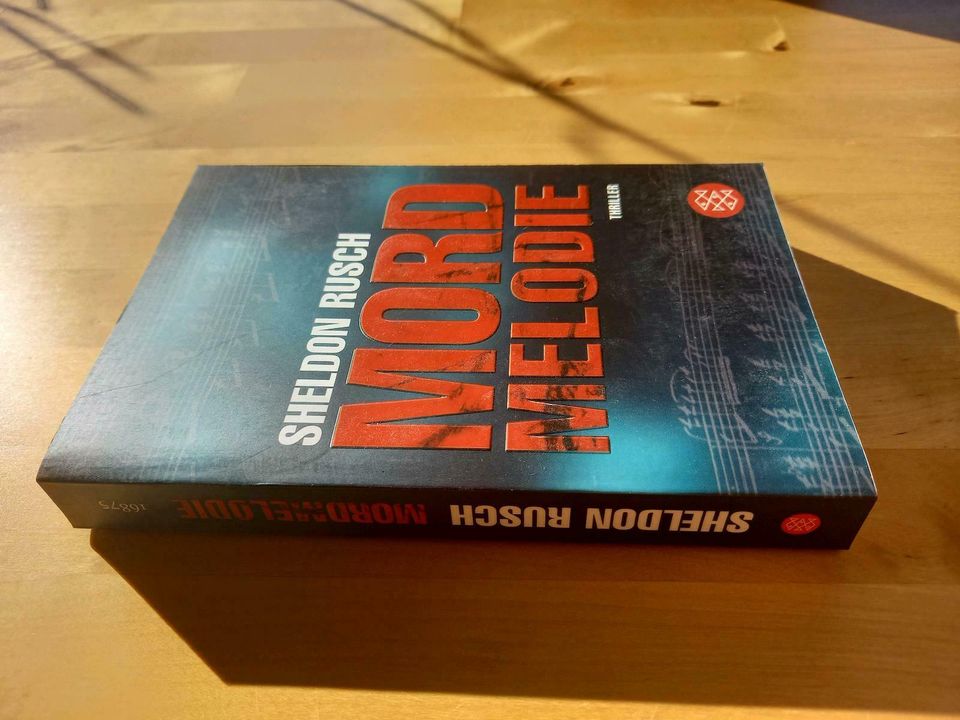 Mordmelodie Mord Melodie - Sheldon Rusch Thriller Buch in Schwaikheim