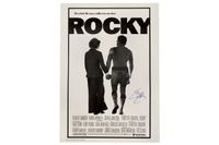 PLAKAT ROCKY TEIL 1 FILM POSTER MIT AUTOGRAMM sylvester stallone Berlin - Marzahn Vorschau