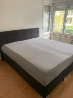 Boxspringbett 180x180cm dunkelgrau Sachsen - Taucha Vorschau