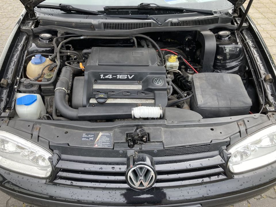 VW Golf lV, Klima, 5-türig, 154000km, ZV mit FB, TÜV 06/2025 in Lilienthal