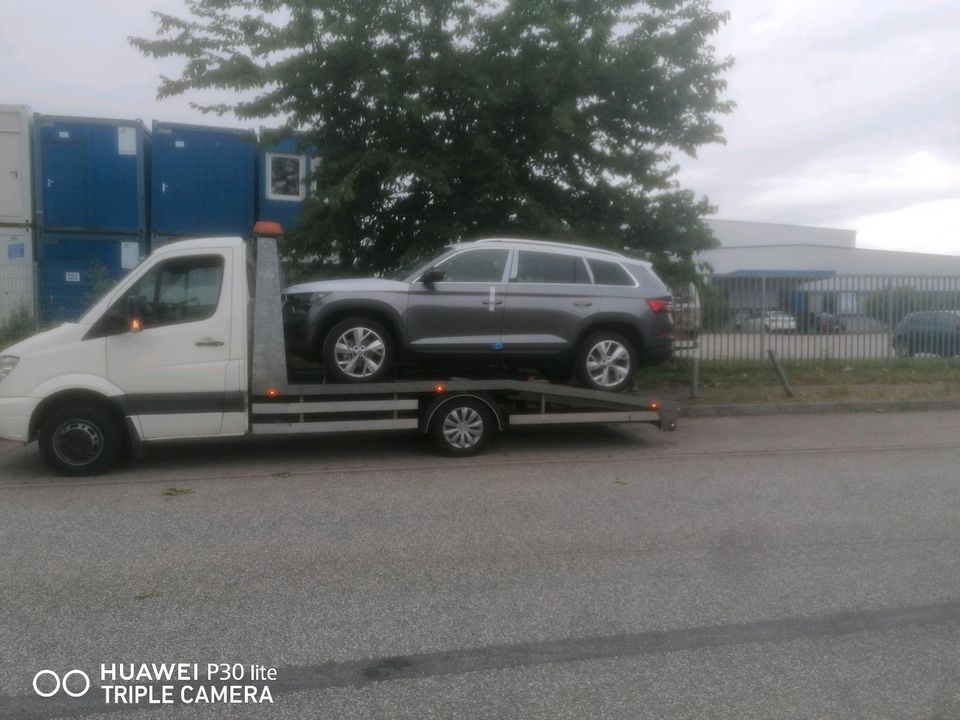 Abschleppdienst, Autotransport, Autoüberfuhrung, Pannenhilfe in Hamburg