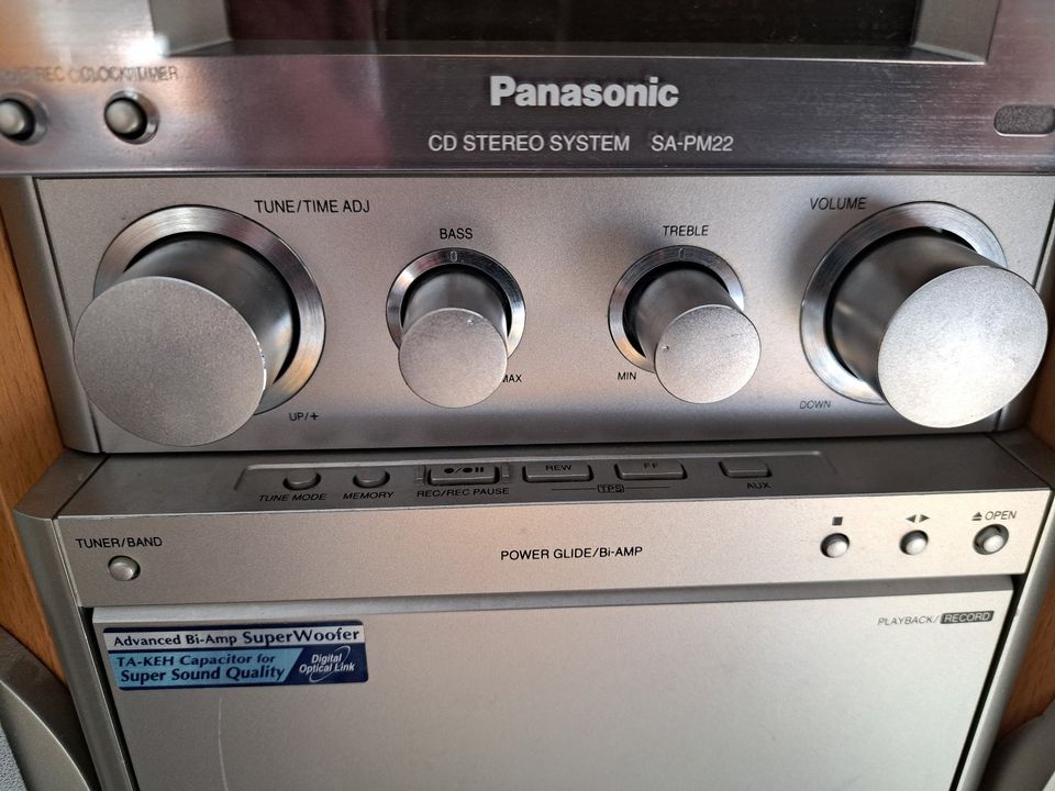 Mini Stereo-Anlage Panasonic SA-PM22 in Mecklenbeck