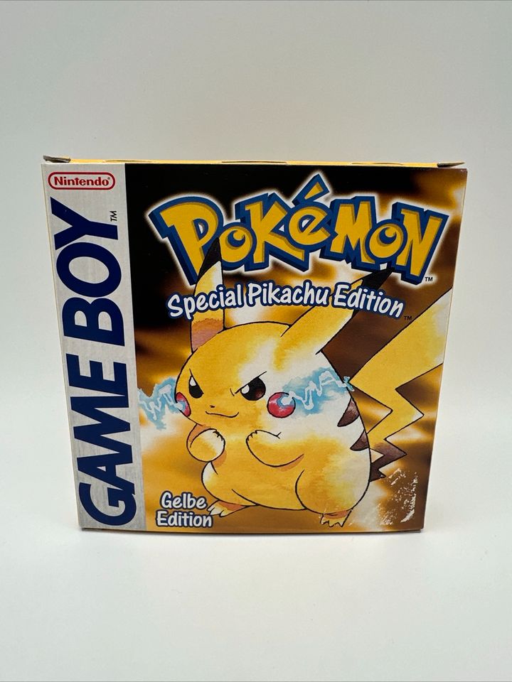 Pokemon - Gelbe Edition Nintendo Gameboy OVP in Augsburg