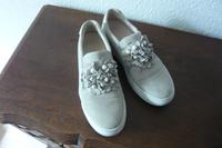 GABOR Damen leichte  Schuhe Ballerinas Leder hellgrau 37,5 Nordrhein-Westfalen - Herten Vorschau