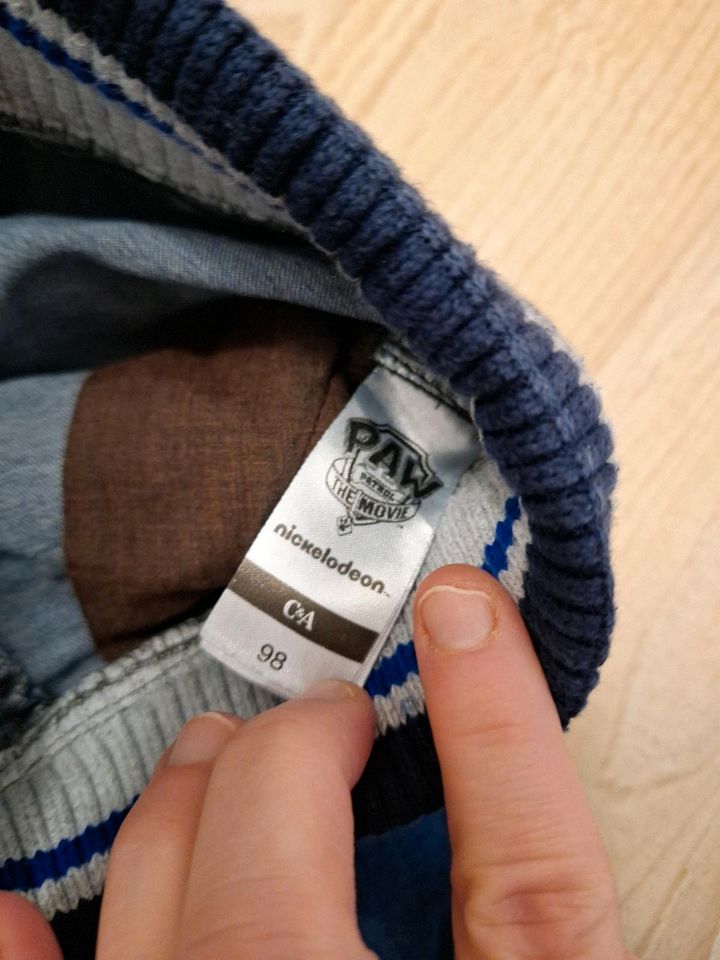 Jeans Schlupfhose mit Paw Patrol Chase Größe 98 in Hilden