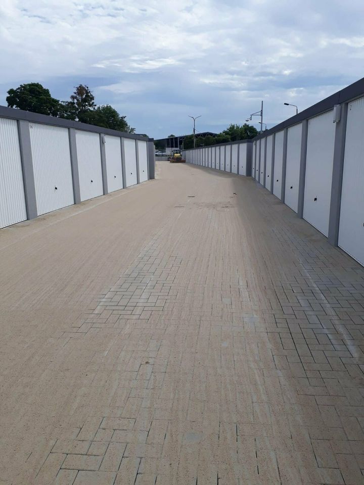 Neubau Garage oder Lager mit Licht, Strom und Video in Magdeburg ab sofort zur Miete - nur noch wenige Einheiten frei in Magdeburg