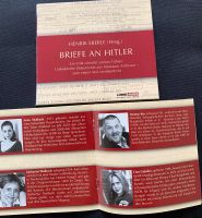 Briefe an Hitler. 4 CDs  283 Min.  Wie Neu Baden-Württemberg - Mannheim Vorschau