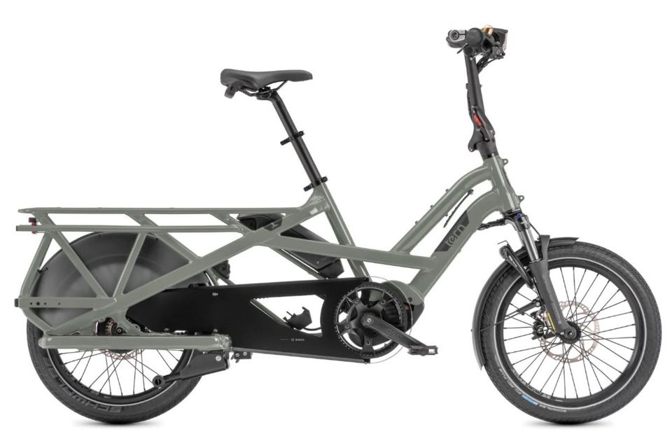E-Bike, Tern GSD S00, Bosch CargoLine, Gatesriemen, 500Wh, NEURAD in Overath
