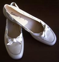 GABOR Elegante Damen-Schuhe, sportliche Leder-Ballerina Gr. 8 Hannover - Misburg-Anderten Vorschau