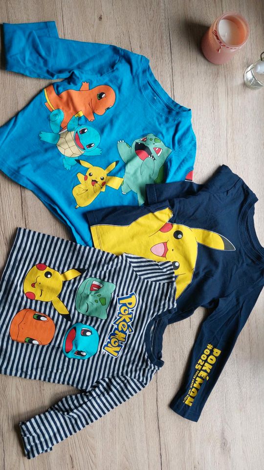 3 pokemon-langarmshirts 104 in Meinerzhagen