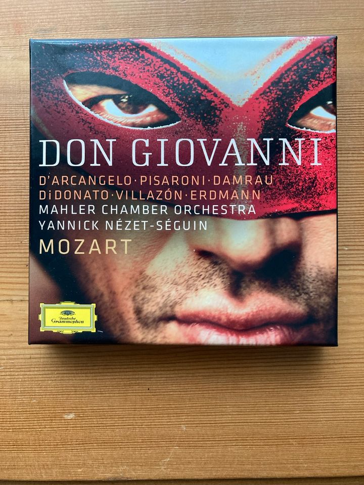 Mozart Don Giovanni 3CD Box de Luxe in Heppenheim (Bergstraße)