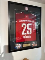 Trikotrahmen FC Bayern Müller Signiert Limitiert Trikot gerahmt Baden-Württemberg - Öhringen Vorschau