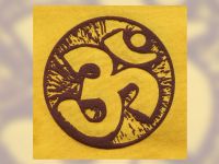 OM AUFNÄHER PATCH HIPPIE GOA PSY TRANCE YOGA HINDU SYMBOL ZEICHEN Leipzig - Kleinzschocher Vorschau