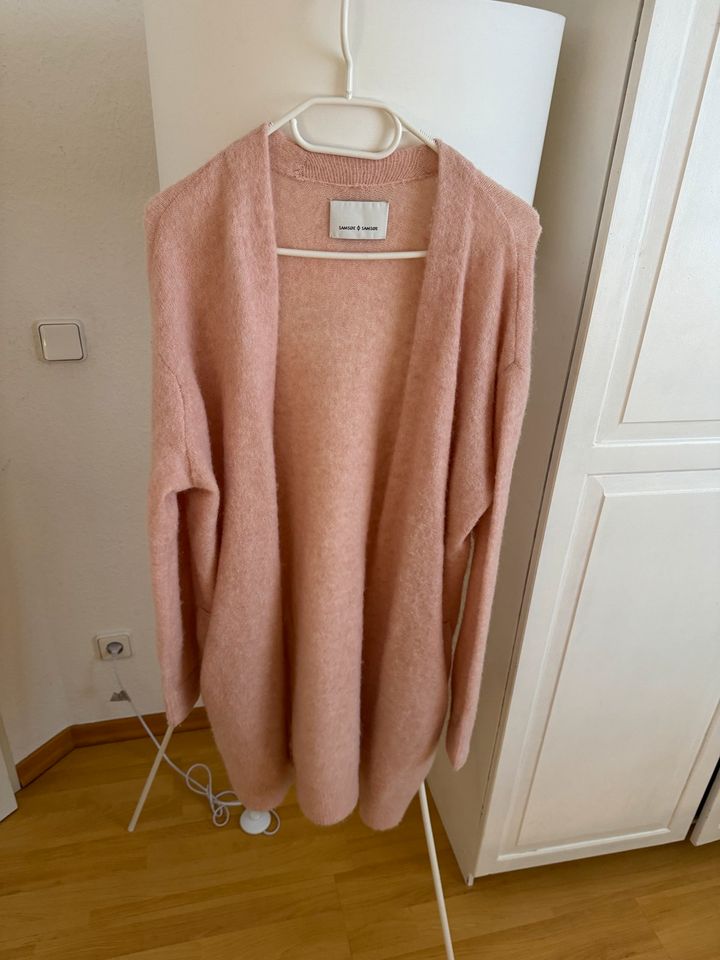 Samsoe Samsoe Nor Cardigan Strickjacke Rosa Gr. XS in Paderborn