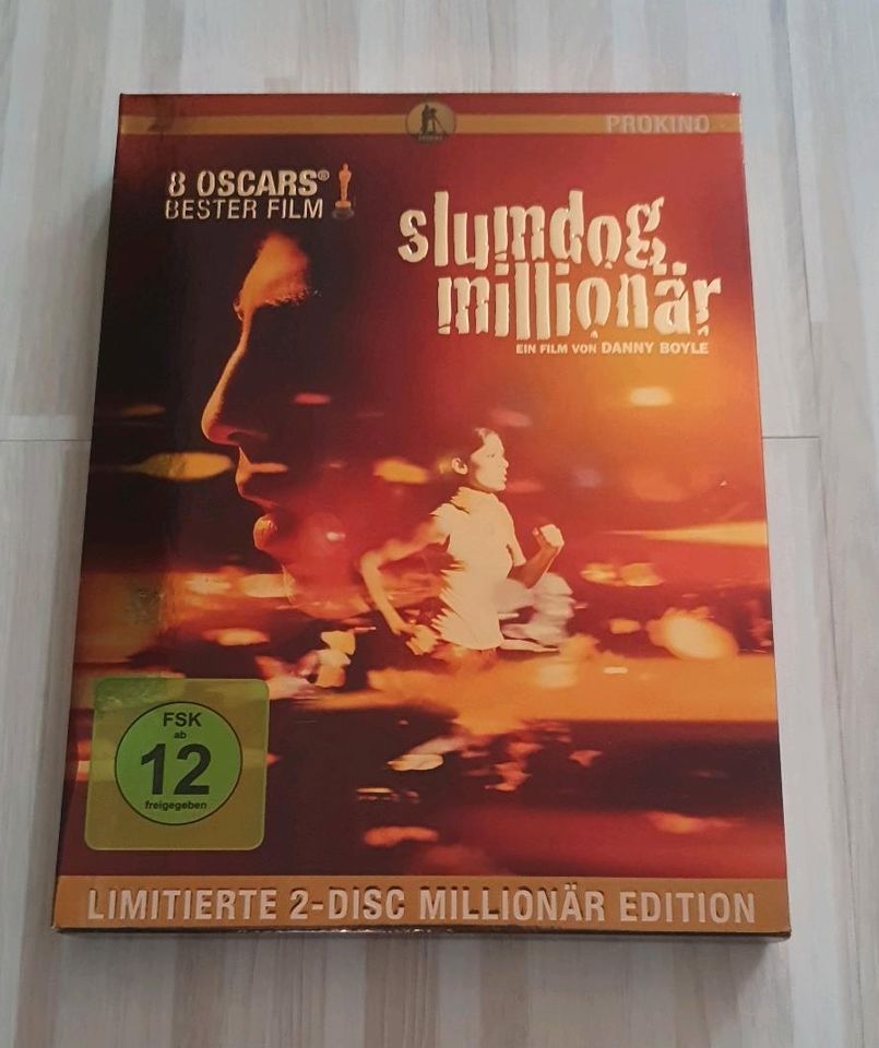 Slumdog Millionär 2 DVDs Digipack 8 Oscars (Versand möglich) in Kiel