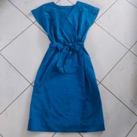 Vintage Kleid, massgeschnitten,mit Überschlag, Gr. 40 Hessen - Nauheim Vorschau