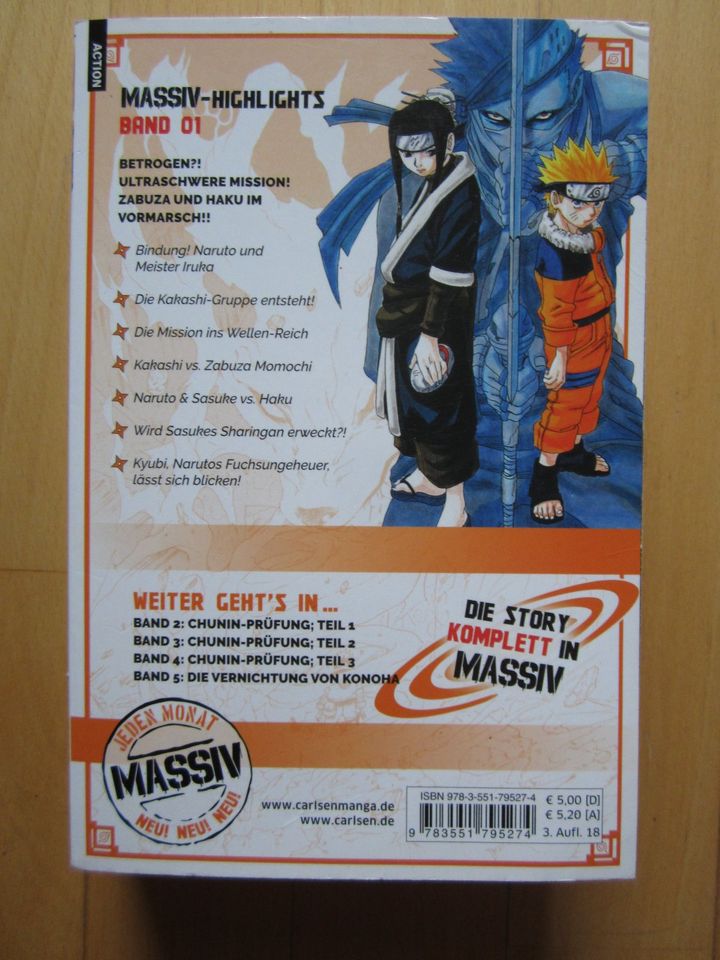 Masashi Kishimoto " Naruto " Band 1 in Nürnberg (Mittelfr)