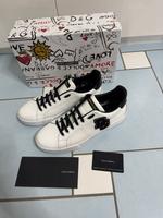 Dolce & Gabbana Low Top Sneaker Schuhe weiß 44 Hessen - Kassel Vorschau