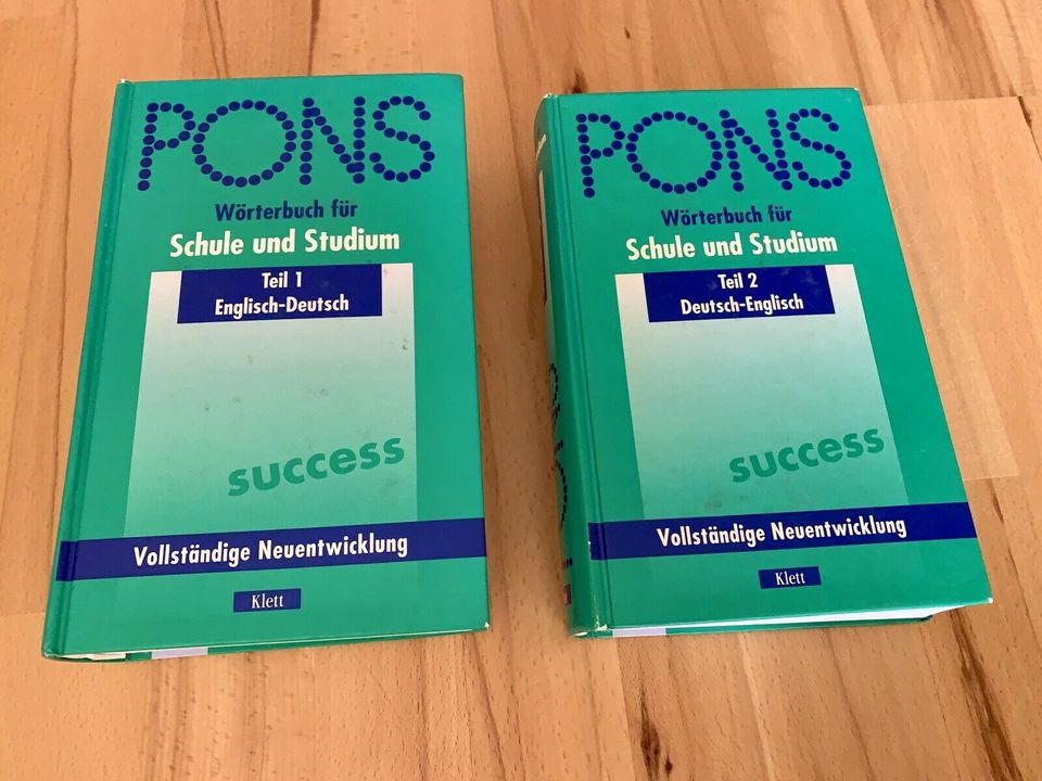 Pons Wörterbuch Englisch / Deutsch 2 Bände in Dornum