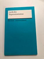 Lektürenschlüssel Lyrik des Expressionismus, Reclam Baden-Württemberg - Trossingen Vorschau