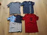 Tchibo H&M Gr. 170 4 T-Shirts blau rot gestreift Niedersachsen - Leiferde Vorschau