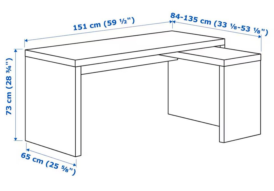IKEA Malm Schreibtisch in Unterhaching