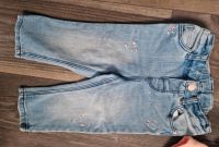 Jeans Gr. 80 H&M hellblau Bund verstellbar Sterne rosa Niedersachsen - Apen Vorschau