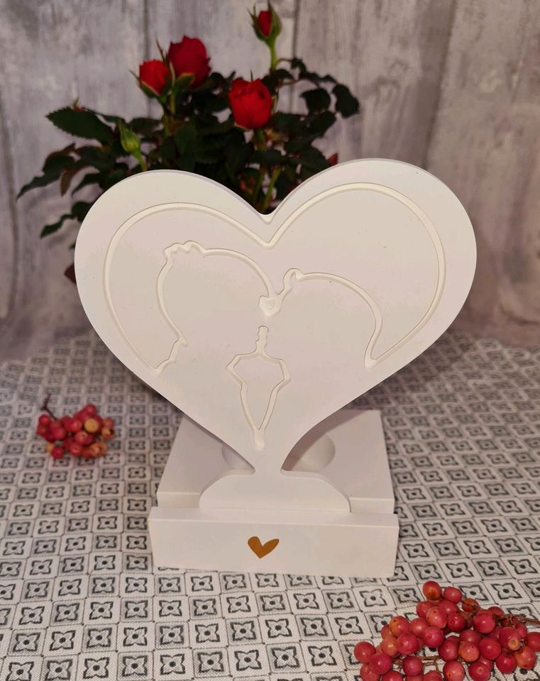 ❤️Geschenk Hochzeit mit Stabkerze oder Teelicht Hochzeitsgeschenk in Hamminkeln