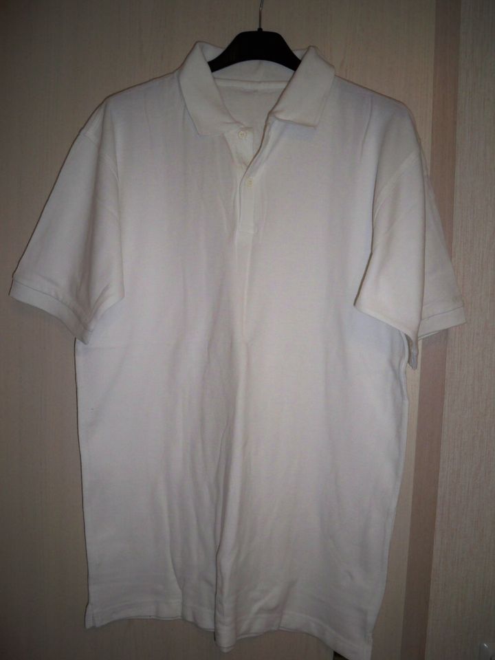 2 Poloshirt Gr. M, 1x dunkelblau, 1x weiß, neuwertig in Mühlau