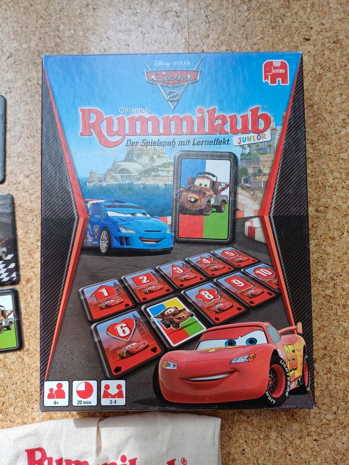 Rummikub Junior, Cars, Disney Pixar, Jumbo,  gebraucht,  Der Sp in Bremen