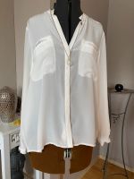 Zara Seidenbluse Tunika Creme weiß 42 xl neu Bayern - Hallbergmoos Vorschau