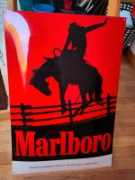 Emaille Schild Marlboro Mann 80x50 4,7kg Neuwertig Hannover - Linden-Limmer Vorschau