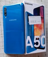 Smartphone Samsung Galaxy A50 blau mit Hülle Nordrhein-Westfalen - Burbach Vorschau