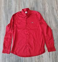 Lacoste Herrenhemd Slim Fit Neu – Rot mit Polka Dots, Gr. 40 Bremen - Hemelingen Vorschau