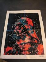 Star Wars Bild Darth Vader selbstbemalt Thüringen - Schleusingen Vorschau