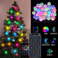 BLUETOOTH RGB IC CHRISTMAS TREE LED STRING LIGHTS Saarbrücken-Mitte - Malstatt Vorschau