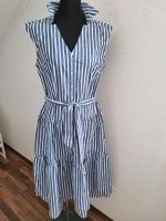 Hemdblusenkleid von DKNY blau weiss gestreift Gr. 40 Baden-Württemberg - Karlsruhe Vorschau